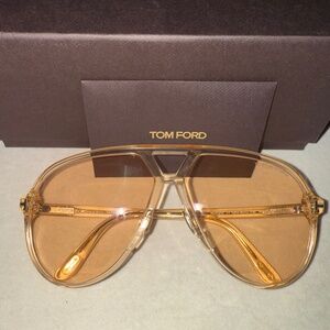 Tom Ford Unisex Transparent Sunglasses -like new